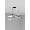 Image de Faro Barcelona 68595-7L - KOMBO 400 7L Lampe suspension gris