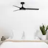 Image de FARO BARCELONA Ventilateur de plafond LED Barth avec éclairage, noir