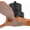 Image de FARO BARCELONA Ventilateur de plafond Mini Lantau S, noir/noyer