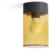 Image de FARO BARCELONA Plafonnier d’extérieur Kila, ambre