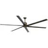 Image de FARO BARCELONA 33462A - ANDROS Ventilateur de plafond marron avec moteur DC