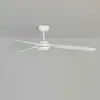 Image de FARO BARCELONA Ventilateur plafond Point M, DC, 3 pales, blanc