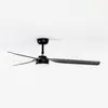 Image de FARO BARCELONA Ventilateur plafond Point M, DC, lampe LED noir