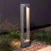 Image de FARO BARCELONA Borne lumineuse LED Totem, gris, béton, hauteur 61,1 cm