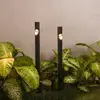 Image de FARO BARCELONA Lampe sur piquet LED Bezel, noir, aluminium, hauteur 60 cm
