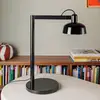 Image de FARO BARCELONA Lampe de table Tatawin, noir, acier/verre, hauteur 57,5 cm