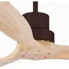 Image de FARO BARCELONA Ventilateur plafond Lantau L DC 3 pales brun/pin