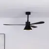 Image de FARO BARCELONA Ventilateur de plafond Amelia Cone lampe LED noir