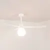 Image de FARO BARCELONA Ventilateur de plafond Amelia Ball, luminaire LED, blanc