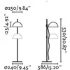 Image de FARO BARCELONA Lampe de table Dominica, noir mat, acier, hauteur 53 cm