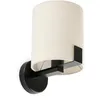 Image de Faro NILA Applique avec abat-jour noir mat avec abat-jour blanc cassé