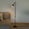Image de FARO BARCELONA Lampadaire Studio, rose/noir, acier, hauteur 132,5 cm