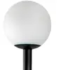 Image de FARO BARCELONA Luminaire pour socle LED Cuca, noir, acier inoxydable, IP65, hauteur 50 cm