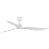 Image de FARO Outwood Grand ventilateur de plafond 3 pales Blanc mat IP44