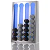 Image de DON HIERRO - Porte capsules de café - 32 dosettes - Compatible avec les capsules Nespresso - Acier inoxydable - KAPSULAS-