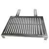 Image de DON HIERRO - Grande Grille de Barbecue en Acier Inoxydable, pour Poissons et légumes, ABRASAME-