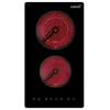 Image de CATA - TD 3002 BK - Plaque vitrocéramique - Noire - 2 zones de cuisson Haute Lumière - 9 niveaux de puissance réglables - Commande tactile avec avertisseur sonore - Puissance 3 kW - Largeur 30 cm