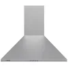 Image de Cata | Hotte aspirante | Modèle OMEGA 600 | Cloche décorative murale | 3 niveaux d'extraction | Largeur de 60 cm | Finition inox | Classe d'efficacité énergétique C
