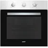 Image de Cata Four statique SES 7104 X avec 5 fonctions, nettoyage AquaSmart, éclairage intérieur, capacité 78 L, finition en inox et verre noir