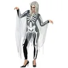 Image de ATOSA déguisement Squelette Femme Adulte M, Noir