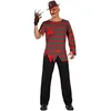 Image de Atosa déguisement assassin rouge vert homme M