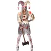 Image de ATOSA déguisement femme arlequin sanglante XS