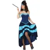 Image de Atosa déguisement cabaret bleu M