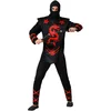 Image de Atosa déguisement de ninja rouge adulte homme M