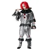 Image de Atosa déguisement clown macabre gris adulte homme M
