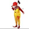 Image de Atosa déguisement clown jaune halloween homme adulte M