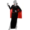 Image de ATOSA déguisement de vampire avec cape noire femme adulte M