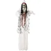 Image de BigBuy Home Décoration pour Halloween Mariée Cadavre Squelette 160 x 116 cm