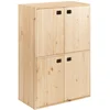 Image de ASTIGARRAGA KIT LINE Meuble 4 Portes Dinamic, Bois, 33 x 70.8 x 105.4 cm