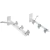 Image de Sauvic 89398 Séchoir à Linge avec 6 poulies en Acier avec revêtement Plastique anticorrosion, Blanc