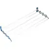 Image de Sauvic Étendoir Extensible époxy 120 cm, Acier, 120 cm