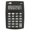 Image de Calculatrice leaderpapier Poche xf01 8 Chiffres Piles Couleur Noir 99x64x9 mm