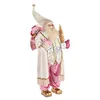 Image de DKD Home Decor Décoration de Noël de la Marque, Couleur Grise et Rose, en Polyester (PL), PVC et Bois (60 x 50 x 124 centimètres)