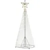 Image de DKD Home Decor Décoration de Noël argentée 25 x 25 x 60 cm