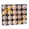 Image de Juguetes Industriales Lot de 20 Boules décorées de Noël cuivre 6 cm