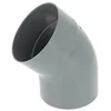 Image de Adequa systèmes d'évacuation   Coude 45 PVC CX-4 mâle-femelle Diamètre 125