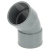Image de Adequa systèmes évacuation   Coude 45 PVC cj-44 raccords femelle/femelle diamètre 50