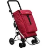 Image de Playmarket Go Up Basic Poussette de marché, 110 cm, 39.5 liters, Rouge (Charme)