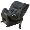 Image de Casualplay - Siège auto Kora i- Size pivotant avec isofix et pied d'appui, groupe 0 1 2 3 de 0 à 12 ans ou de 40 à 150 cm de hauteur et adapté pour transporter à l'envers jusqu'à 105 cm, gris foncé