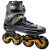 Image de KRF The New Urban Concept KRF Patin Angel 4 x 80NEW Cadre Noir/Or, Adultes Unisexe 42
