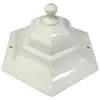Image de EDM 00951 Chapeau de rechange pour modèles de lanternes Paris Blanc