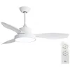 Image de Ventilateur de plafond LED 120cm 38w lumière 22w 2160lm 3000k 4000k 5000k mod Arctic EDM