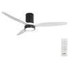 Image de EDM Ventilateur de plafond avec lumière 33825 Kara 30 W 2190 lm