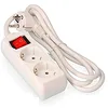 Image de BASE MULTIPLE 2 TOMAS SCHUKO CON INTERRUPTOR 1,5 MTS. 3x1,5mm EDM