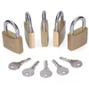 Image de EDM 85245 Lot de 4 cadenas en laiton Arc normal 5 clés identiques 40 x 23 mm