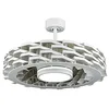 Image de Modèle de ventilateur de connexion WIFI RUBIK sans lames blanches, moteur DC, led intégrée SULION